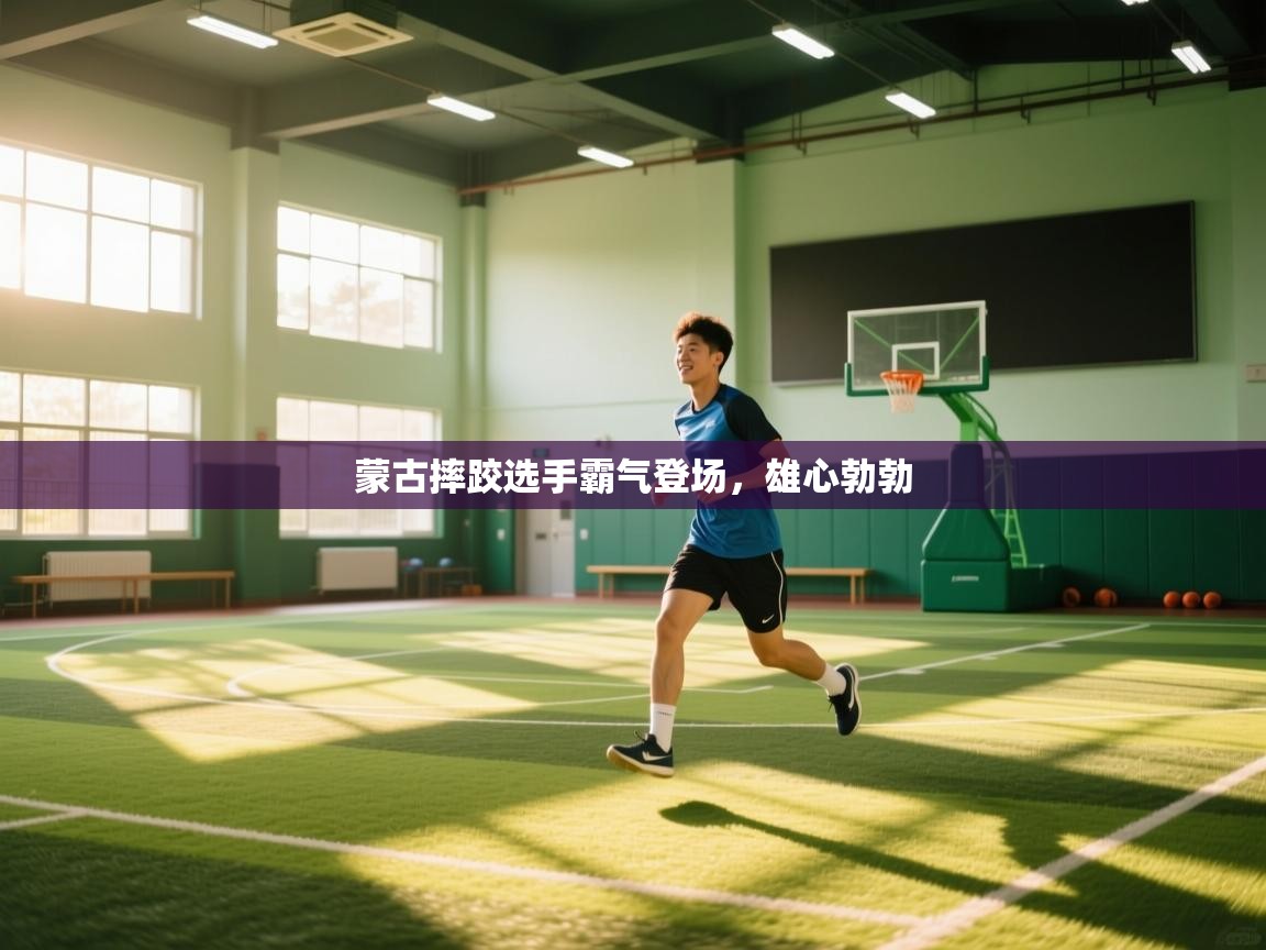 蒙古摔跤选手霸气登场，雄心勃勃